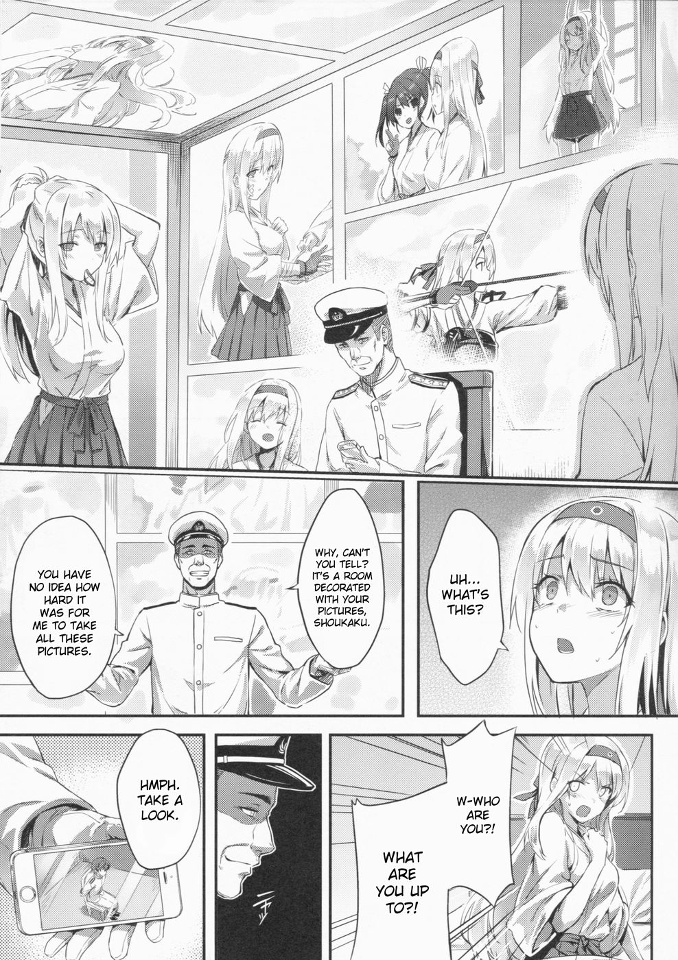 Hentai Manga Comic-Mou Teitoku no Soba ni Modorenai…-Read-4